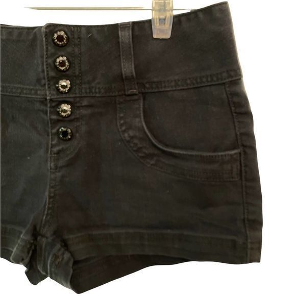 Guess VTG High Waisted ButtonFront Short - Picture 3 of 4